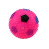 KICHOUSE 2pcs Elastic Football Massage Flashing Sounds Sensory Toy for Boys and Girls for Playtime and Parties Random Colors view 3