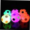 KICHOUSE 2pcs Elastic Football Massage Flashing Sounds Sensory Toy for Boys and Girls for Playtime and Parties Random Colors view 4