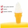 BESTonZON Fake Ice Cream Model Realistic Artificial Dessert Prop for Photography and Display Imitation Ice Cream Cone for Food Samples and Decorative Use Adorable White Design view 4