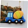 ABOOFAN 6pcs Creative Magnetic Stickers Transportation Tiles for Refrigerator Whiteboard view 3