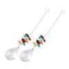 GALPADA 2pcs Window Suncatcher Crystals Hanging Decor from Ceiling Chandelier Pendants Crystal Ball Prisms Home Decorations view 1