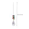 GALPADA 2pcs Window Suncatcher Crystals Hanging Decor from Ceiling Chandelier Pendants Crystal Ball Prisms Home Decorations view 4