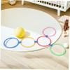 Abaodam Hopscotch Ring Games for Boys and Girls Sensory Training Device Indoor Outdoor Play Agility Rings Boy Girl Toys view 4