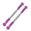 Abaodam 6pcs Adjustable Pull Rods for Rc Steering Linkage Pull Rods Compatible Racing Buggy Upgrade Parts view 1