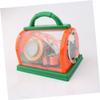 DECHOUS 7pcs Portable Insects Observation Kit Telescope Magnifying Lens for Boy Girl for Camping Outdoor Adventures Green view 3