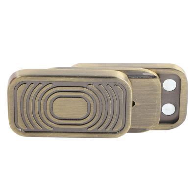 3 Layer Fidget Slider Metal Push Card Finger Toy for Meditation Travel Calming Boredom