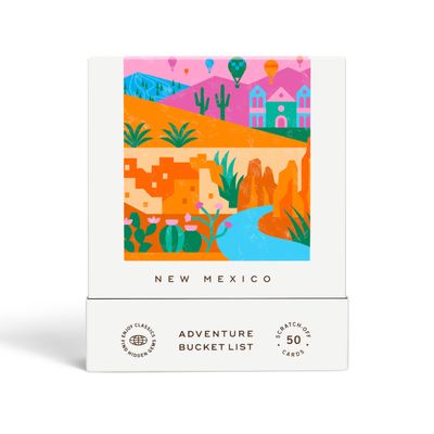 New Mexico Adventure Bucket List: 50 Scratch-Off Cards for Outdoor Activities, Tourist Attractions, and Road Trips - Perfect Travel Gift and Guide for Exploring New Mexico