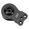 Yosoo Lightweight Aluminum Alloy Servo Saver for 1/10 RC Car, Easy Install Steering Arm Horn for RC Car Enthusiasts (Red) (Black) view 4