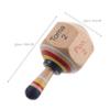 BESTonZON Wooden Toy Rotated Gyroscope for Kids Wooden Fidget Toy Handmade Craft Gyroscopes for Parties Events view 2