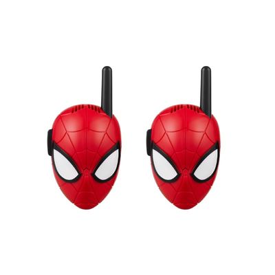 eKids Spiderman Walkie Talkies for Kids, Static Free and Extended Range, Indoor and Outdoor Toys for Kids (Spiderman)