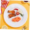 Abaodam 5pcs Chicken Wings Model Fake Chicken Wings Faux Food Props for Store Restaurant and Photo Shooting view 4