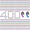 400 Pcs Little Jesus Figures  Mix 6 Colors Rubber Mini Jesus Figurines in Bulk Christian Doll Tiny Baby Jesus Loves You Figures for Hide and Seek Easter Egg Fillers Egg Hunt Religious Party Favors view 1
