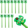 Fun Express 8" Spinning Green Pinwheel Topper Fidget Pens - 12 Pieces view 1
