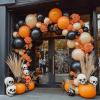 108Pcs Orange Double Stuffed Balloons Different Size, 18/12/10/5 inch Pastel Matte Burnt Orange Balloons Garland Arch kit for Baby Shower Birthday Summer Party Decoration view 4