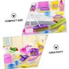 Kisangel 1set Funny Boy Girl Cleaning Toys Set Play House Equipment for Role Play and Includes Broom Mop Duster and Dustpan for Toddlers view 4