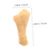 BESPORTBLE 4pcs Realistic Chicken Leg Models Faux Fried Chicken Display Props for Home Decor Hotel Displays and Boy Girl Playtime Authentic Simulation Food for Fun and Education view 2