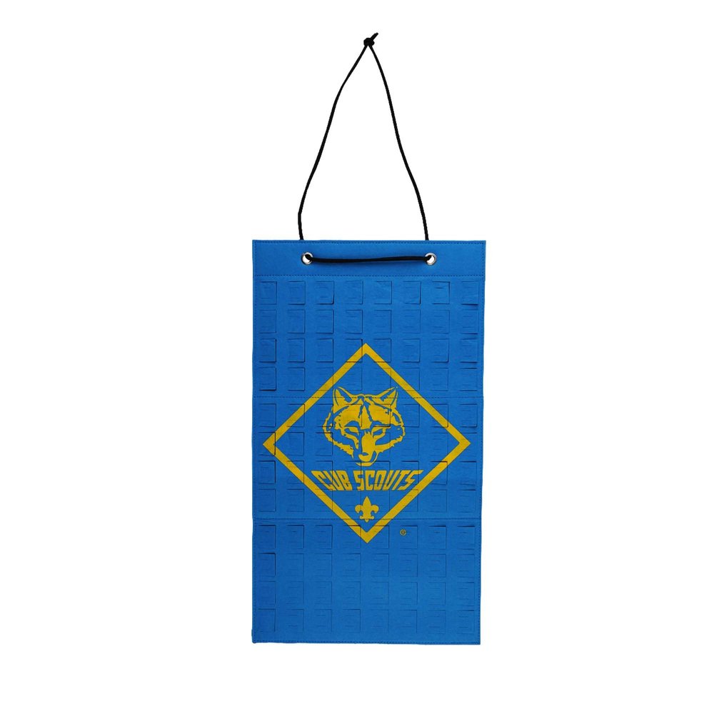Cub Scout Loops and Pins Felt Organizer
