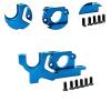 Adjustable Motor Mount Motor Mounting Easy to Install RC Car Upgrade Accessories for 1/10 104001 104072 RC Car Spares, Blue view 2