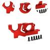 Adjustable Motor Mount Motor Mounting Easy to Install RC Car Upgrade Accessories for 1/10 104001 104072 RC Car Spares, Red view 3