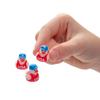 Fun Express 1/2" Micro Patriotic Red, White and Blue Rubber Ducks - 24 Pieces view 1