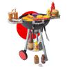 Fun Express 12 3/4" x 22" Interactive BBQ Grill Playset for Kids - 10 Pieces view 1