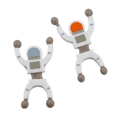 Fun Express 1 3/4" x 3 1/2" Sticky Hands & Feet Tumbling Astronauts - 12 Pieces