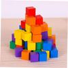 BESPORTBLE Small Wooden Craft Cube Blocks Stacking Toy for Boys and Girls Educational Puzzle Cube Toys DIY Blocks for Boys and Girls Early Learning Educational view 3