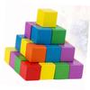 BESPORTBLE Small Wooden Craft Cube Blocks Stacking Toy for Boys and Girls Educational Puzzle Cube Toys DIY Blocks for Boys and Girls Early Learning Educational view 4