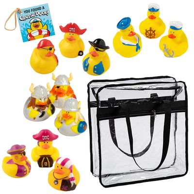 Fun Express Bulk 97 Pieces Ultimate Youve Been Ducked Cruise Handout Kit for 48