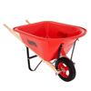 Lehman's Eli & Mattie Kids Wheelbarrow, Sturdy Wooden Handles and Heavy-Duty Plastic Tub, Toy for Outdoor Play, Perfect for Gardening and Active Imaginative Fun view 2