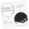 ABOOFAN 1set Racing Simulator Adapter Plate for Multi-Hole Joystick Mounting Construction Compatibility for Racing Games view 3