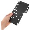 ABOOFAN 1set Racing Simulator Adapter Plate for Multi-Hole Joystick Mounting Construction Compatibility for Racing Games view 4