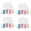 Fun Express 1 1/4" Bulk 144 Pieces Mini Easter Bunny Character Paratroopers view 1