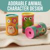 Fun Express 1 3/4" Bulk 48 Pieces Mini Springtime Friends Animal Characters Prisms view 2