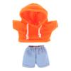 Kisangel 1set Stuffed Clothes for Plush Toys Reusable Hooded Sweatshirt and Jeans Outfit -Resistant Mini Bear Clothing for Creative Play view 1