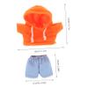 Kisangel 1set Stuffed Clothes for Plush Toys Reusable Hooded Sweatshirt and Jeans Outfit -Resistant Mini Bear Clothing for Creative Play view 2