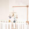 Crib Decoration Rattle Hanger Wooden Stand Assembly Arm Bracket Baby MobileClaw Frame Holder Music Hanger view 3