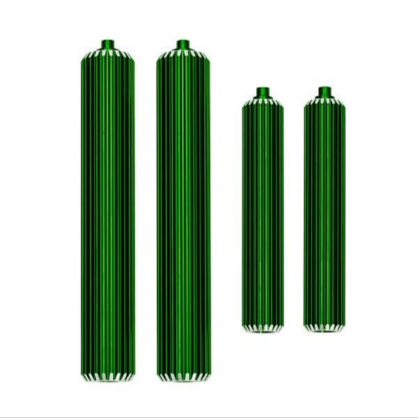 Traxxas Shock RESERVOIRS GRN Alum