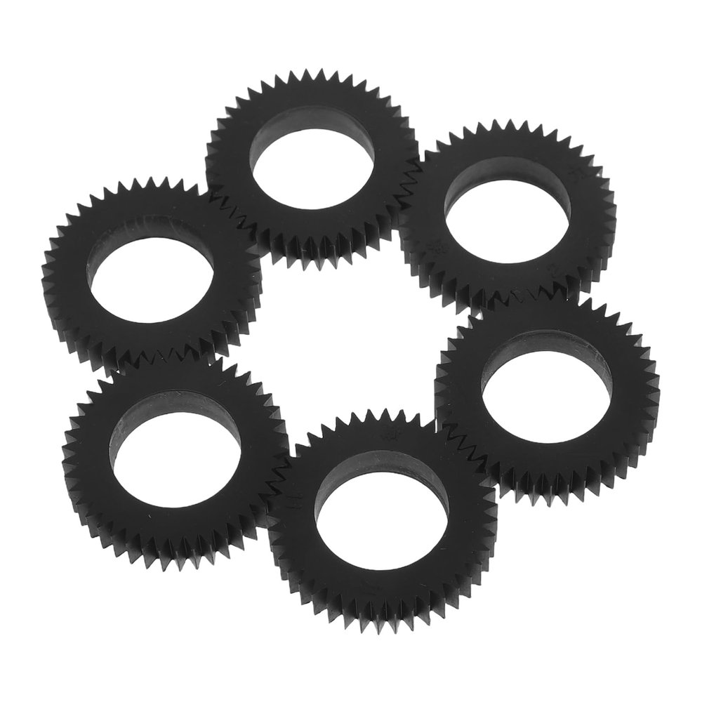 FIXOSHEE 6pcs Replacement Plastic Wheel for Cash Counter Machines Money Counting Machine Accessories Enhanced Accuracy Easy Installation
