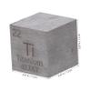 GLEAVI 4.6g Metal Density Cube for Science Education Titanium Element Cube for Classroom Experiments and Demonstrations Educational Specimen for Students and Teachers view 2