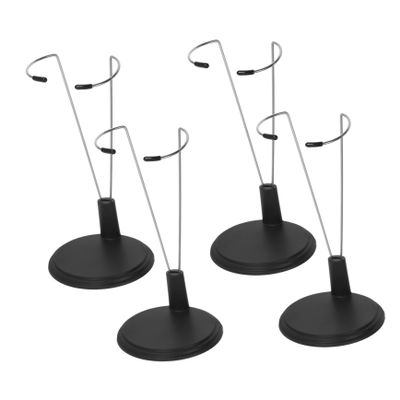 Alasum 4pcs Doll Display Stand Figures Support Rack for Dolls Easy Setup Holder Versatile Use for Parties and Events Bracket