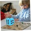 CHICAMPERA 2pcs Eva Dice for Boys and Girls Sturdy Educational Game Props for Family Gatherings and Party Games Lightweight Rounded Corners for Safety view 2