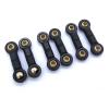 cvking Compatible with WPL B16 B36 Rc Car Rear Axle Seesaw Ball Head Rod Upgrade 6Pcs Connector Links Rod Plastic Linkages RC Links Linkage view 1