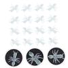 Abaodam 100Pcs Glow The Dark Plastic Fake Ants Creative Prank for Halloween Simulation Realistic Trick Bugs for Jokes Fun Party Supplies view 2