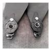 2pcs Fit for 4718 Folding Propeller Blade Paddle Clamp P80/V40 Protection UAV Carbon Fiber Pulp RC Airplane Blades Paddle Clamp view 3