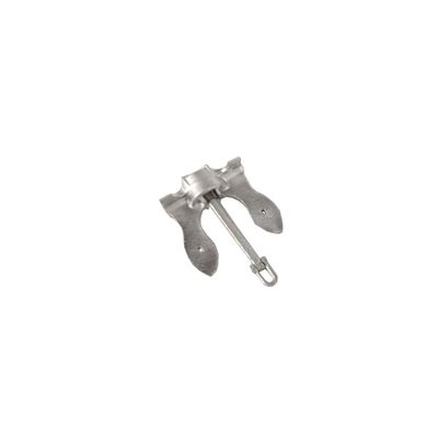 PWKSYTBJ 1PCS Mini Alloy Admiralty Anchor Movable Anchor Rod 61mm 46mm 39mm 29mm Simulation Decoration Accessories for RC Boats(61x42x23mm)