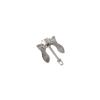 PWKSYTBJ 1PCS Mini Alloy Admiralty Anchor Movable Anchor Rod 61mm 46mm 39mm 29mm Simulation Decoration Accessories for RC Boats(61x42x23mm) view 1