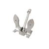 PWKSYTBJ 1PCS Mini Alloy Admiralty Anchor Movable Anchor Rod 61mm 46mm 39mm 29mm Simulation Decoration Accessories for RC Boats(61x42x23mm) view 2