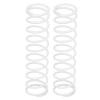 2Pcs Metal Iron Rear Shock Absorber Spring for ZD Racing 1/7 Remote Control Car Spare Parts view 1