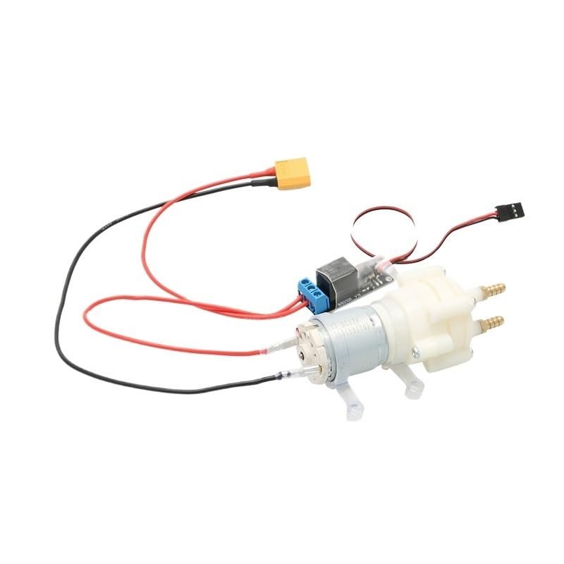 PWKSYTBJ 1Set Water Pump Remote Control Relay Switch with XT60/T Plug 4.8v-12v for RC Tug Boat Water Cooling Controling Accessories(12V 5mm Pump XT60)
